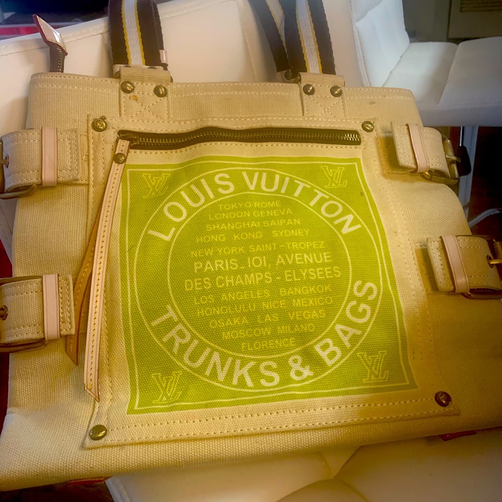 Louis Vuitton Globe Shopper M Handle Tote